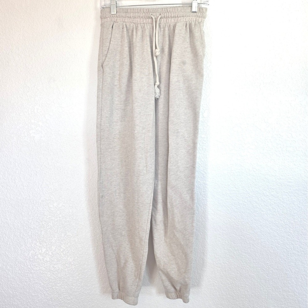 SO Favorite Jogger‎ Heather Gray Fleece Sweatpants Womens Small